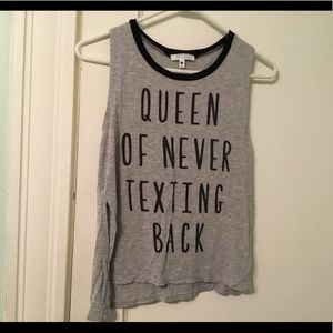Grey tank top